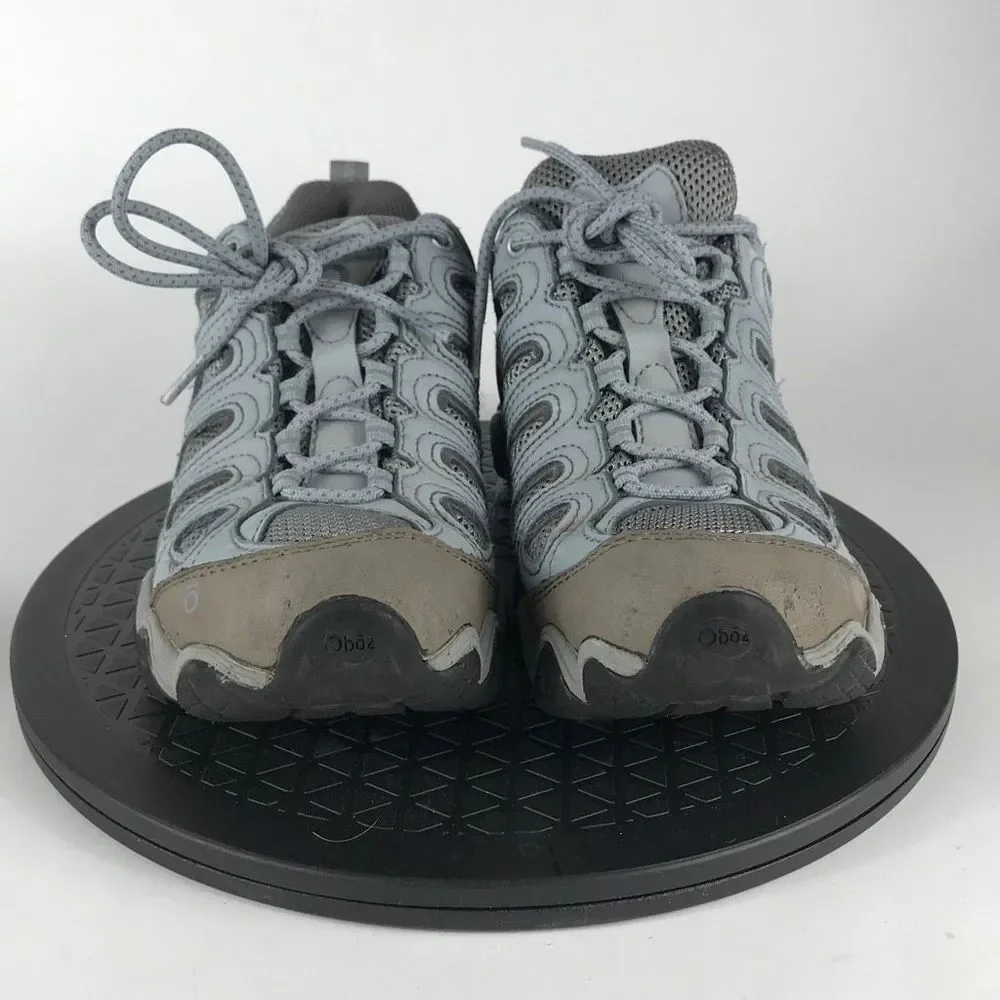 Oboz Low Top Hiking Boots Low Top Gray/Blue Women’s Size 8.5 - Picture 2 of 12